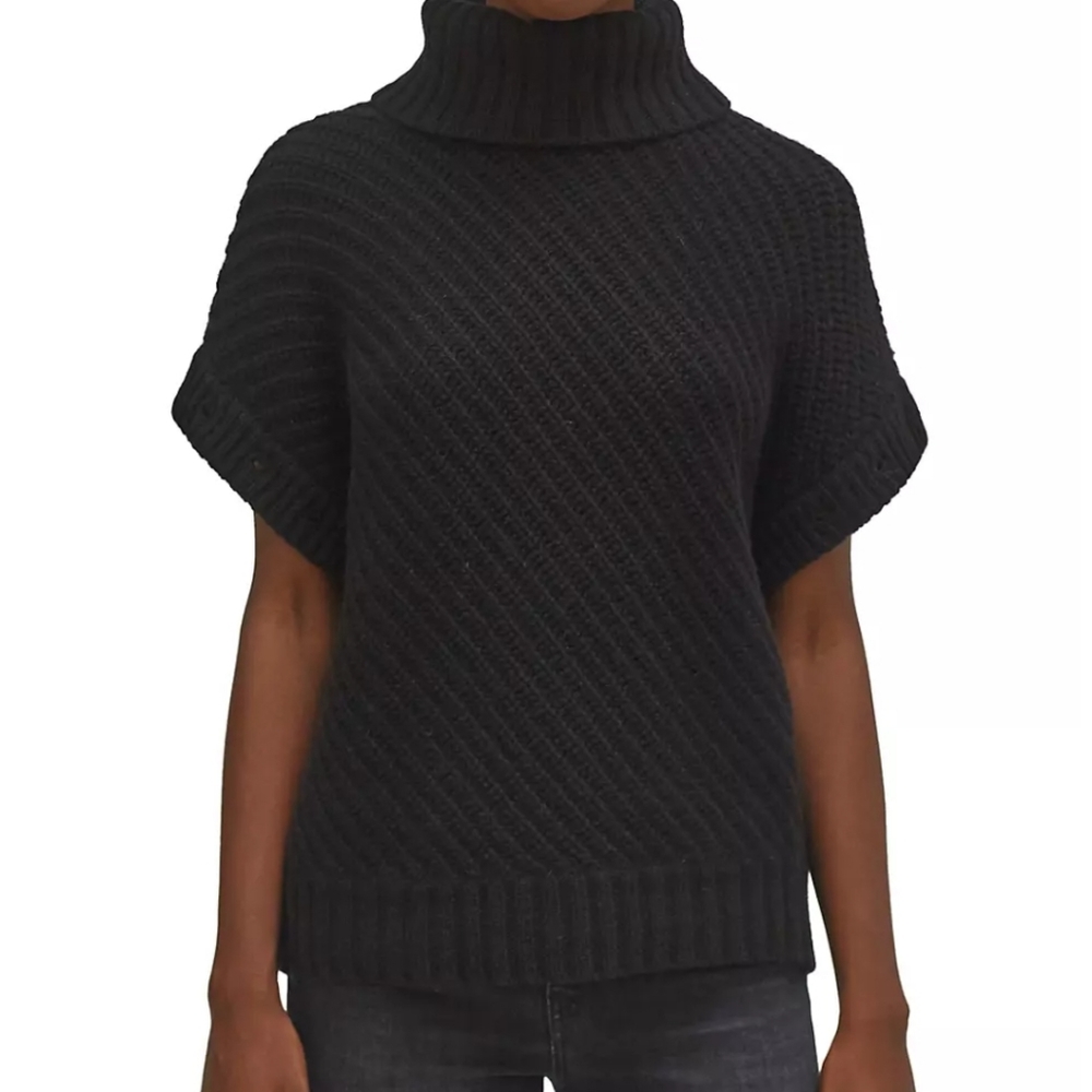Equipment Aluine Layered Wool-Blend Turtleneck Sweater - Picture 9 of 14